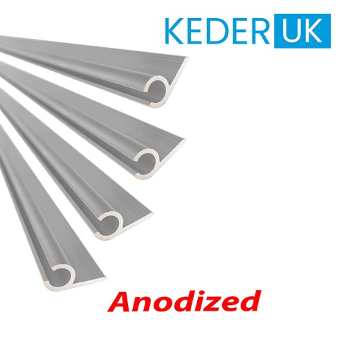 Channel awning rail - awning, 3m