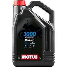Motul 3000 4T 10w-40 4 Stroke Mineral Motorcycle Engine Oil Motor 4 Litres 4L