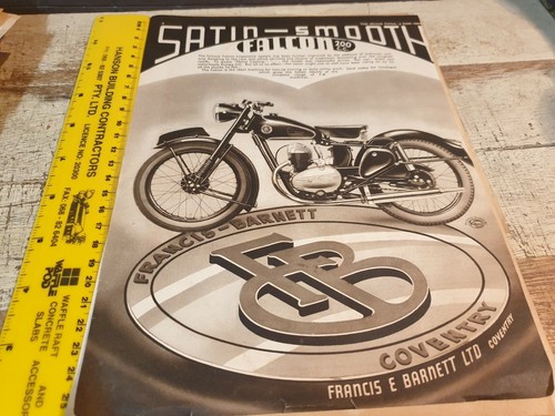1954 francis barnett falcon - 1954,