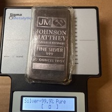 Johnson Matthey 10oz Silver