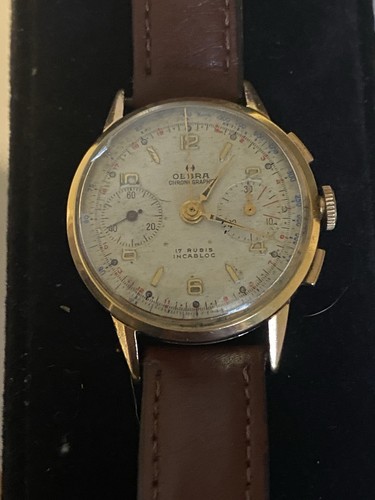 Oebra chronograph landeron - oebra,