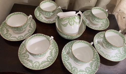 Antique tea set royal - set,