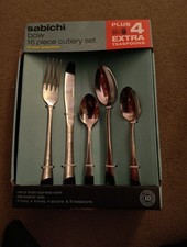 Sabichi Bow 16 Piece Stainless