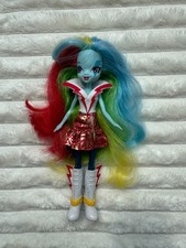 My Little Pony Equestria Girls Rainbow Dash Rainbow Rocks Used Please look at th