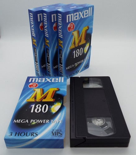 Maxell m180 180 vhs video - 4x,