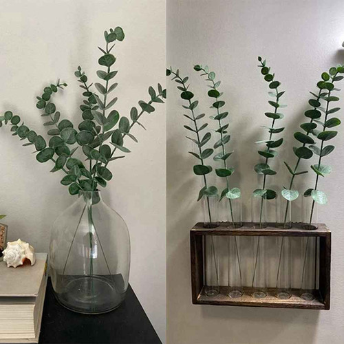 10pcs artificial eucalyptus - 10pcs,