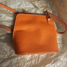 bright orange Vera Pelle