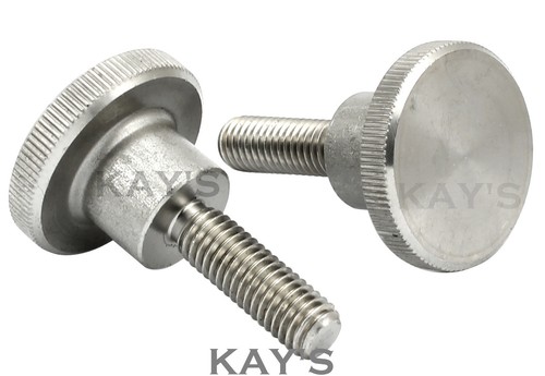 Knurled thumb screws - knurled,