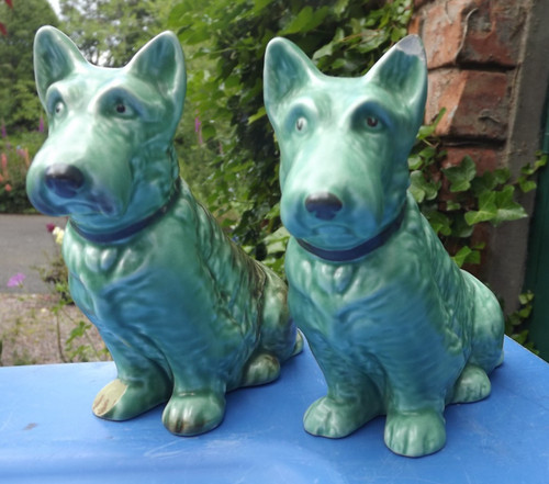 Vintage pair sylvac sitting - pair, of