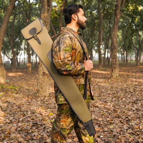 Canvas leather shotgun - shotgun, slip