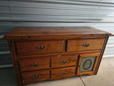 solid wood dresser with