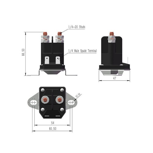 Starter solenoid 44814801 for - solenoid,