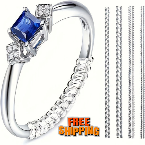 Invisible ring size adjuster - ring,