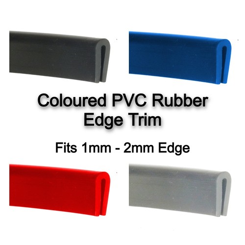 Coloured pvc rubber flexi edge - coloured,