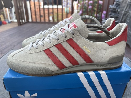 Adidas jeans grey red - jeans, 2018