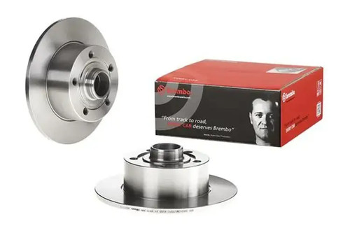 Brake disc solid 6911 14 - solid, 08.6911.14
