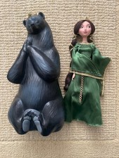 Queen Elinor Brave Disney Pixar Doll with Bear Case