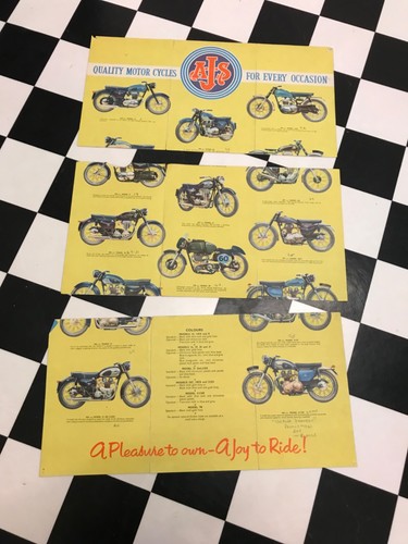 Ajs original sales - , brochure