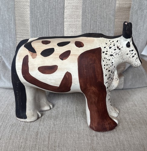 Bull midcentury picasso style - midcentury,