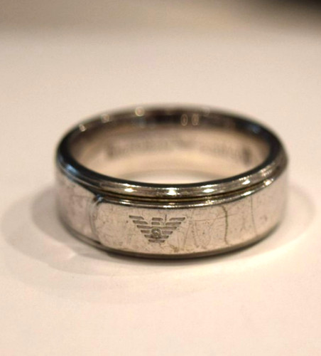 Emporio armani mens ring - mens,