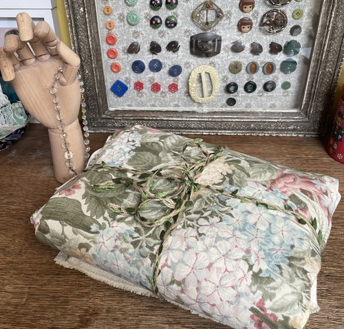 Vintage curtain fabric - vintage,