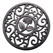 11.5CM Round Cast Iron Trivet
