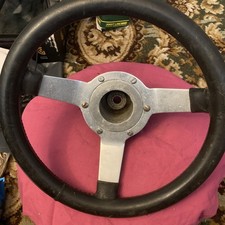 hillman imp After Market Steering Wheel And Boss. Used Old Stock. 