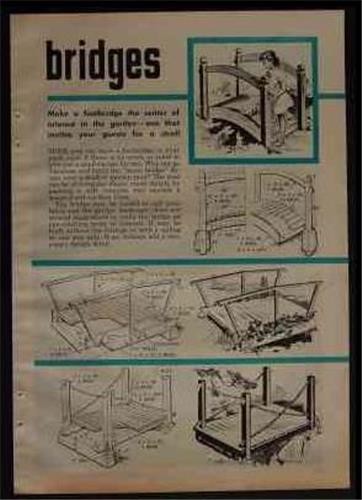 Garden foot bridges - foot, &