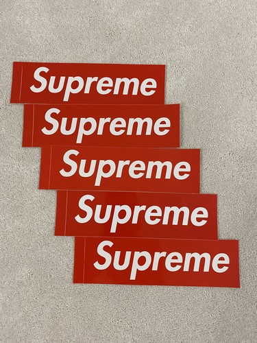 Supreme box logo sticker - supreme,