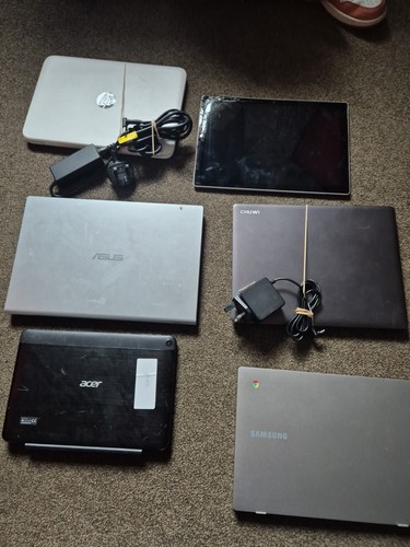 Job lot laptops - 6, varuous