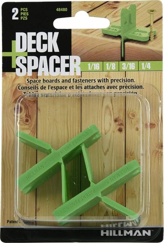 Deck board spacer tool for - spacer,