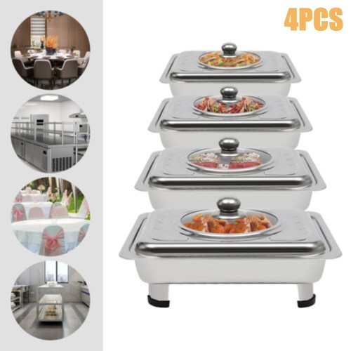 Chafing dish buffet set - 4x,