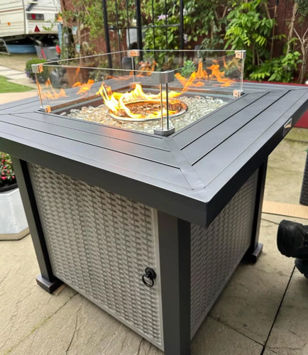 Gas fire pit - gas,
