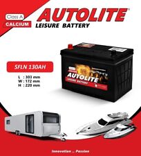 12V 130AH LEISURE BATTERY  SFLN 130AHC100 FOR CARAVAN MOTORHOME /L