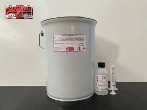 White gelcoat 5kg kit catalyst - kit,