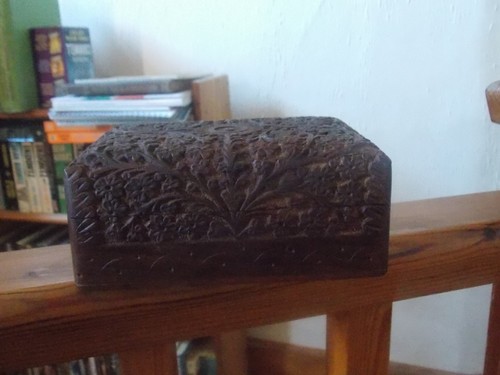 Indian hand carved wood - indian,