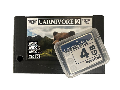 Rbsc carnivore2 msx cartridge - carnivore2,