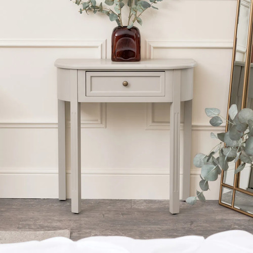 Taupe grey half - , console