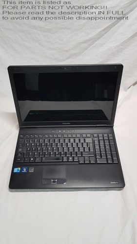 Faulty toshiba satellite - faulty?,