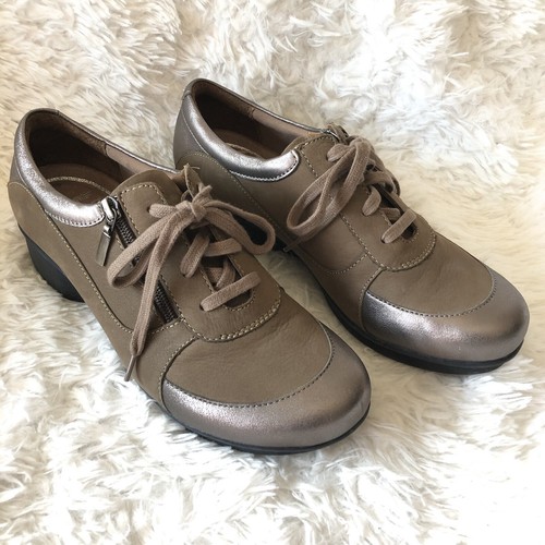 Dansko loretta taupe leather - dansko,