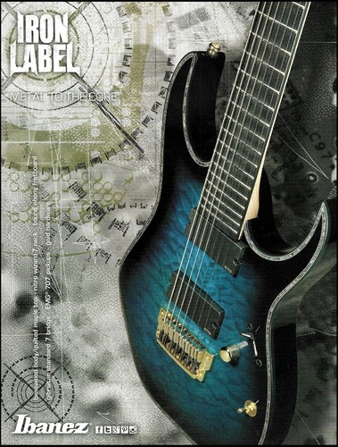 2013 ibanez iron - 2013, rg