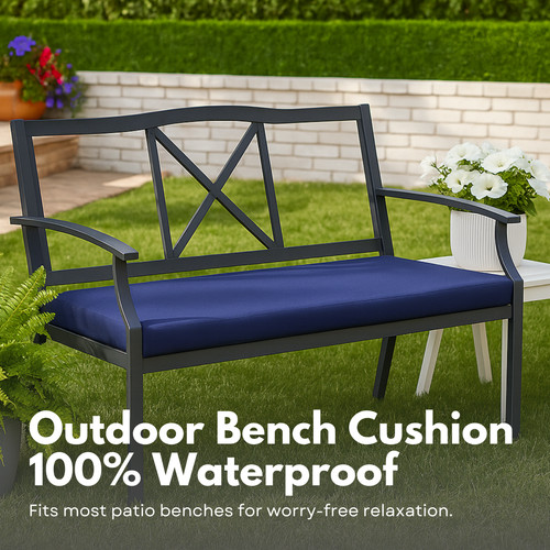 Outdoor bench cushion - outdoor, for