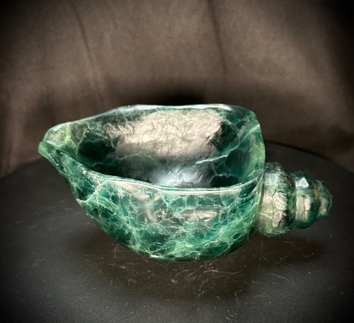 Dark green fluorite - dark,