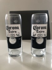 Corona Extra Pint Glasses X2