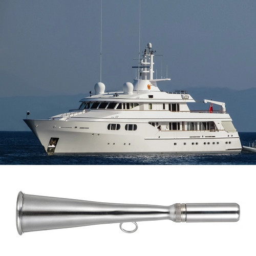 Stainless steel fog horn - stainless,