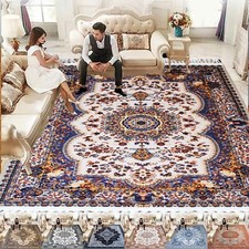 Non Slip Large Traditional Rugs Living Room Bedroom Carpet Hallway Runner Rug