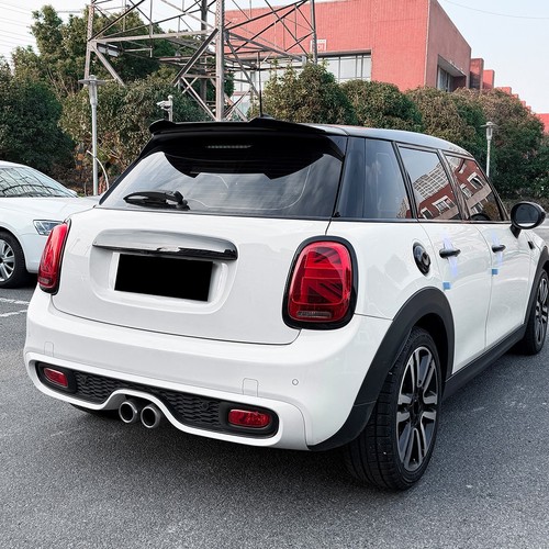 Gloss black rear roof spoiler - gloss,