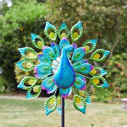 Peacock metal wind - metal,