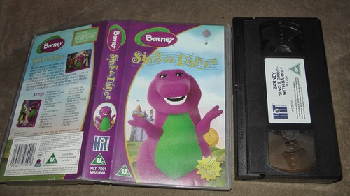 Barney sing dance vhs video - vhs,