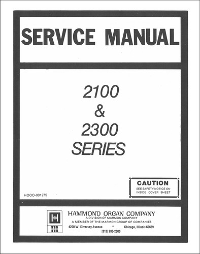 Hammond concorde 2100 2300 - 2100,